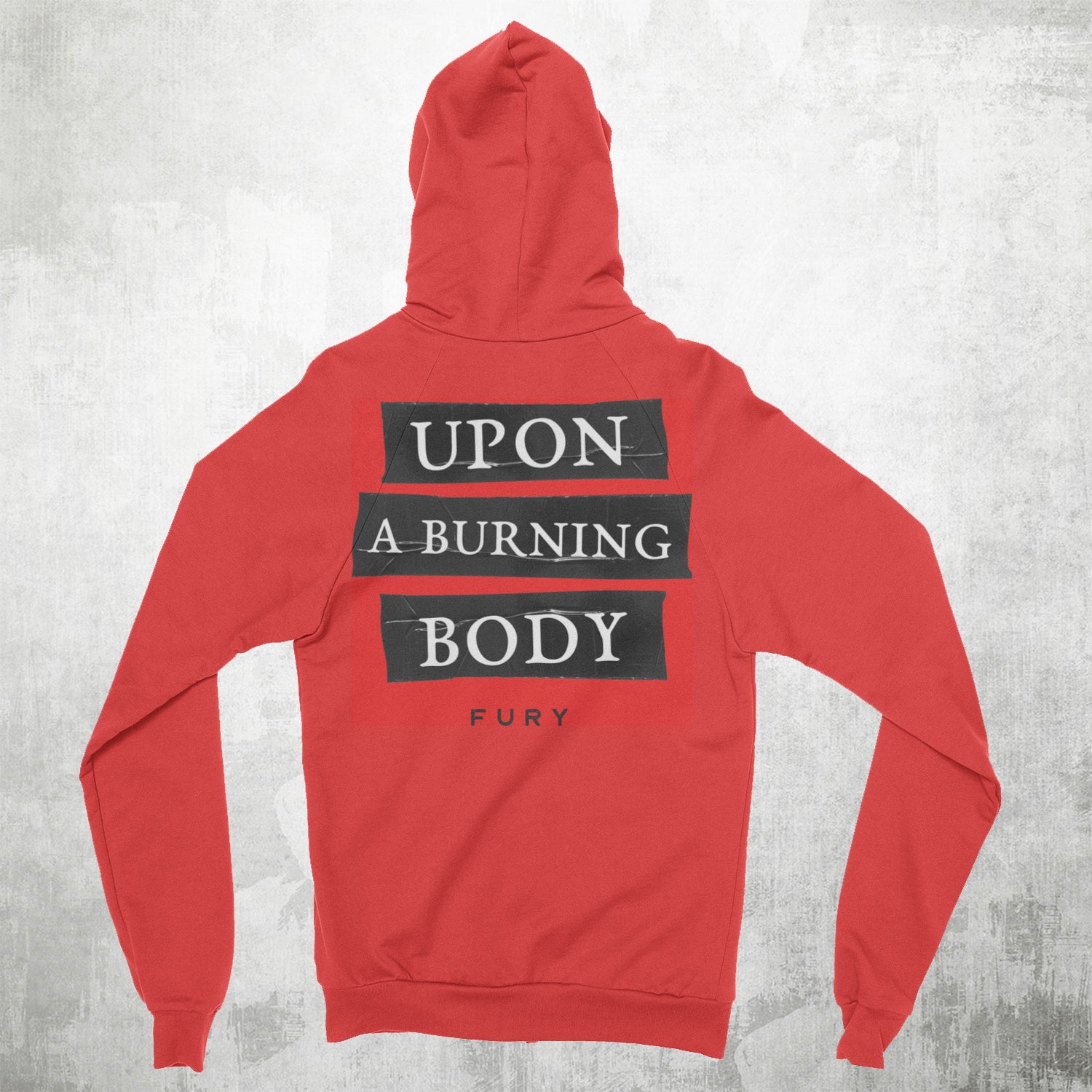 Upon A Burning Body - Fury zip-up hoodie