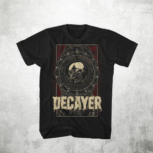 Open image in slideshow, Decayer - Skull Coffin t-shirt

