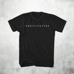 Open image in slideshow, Orbit Culture - Logo T-Shirt - Black
